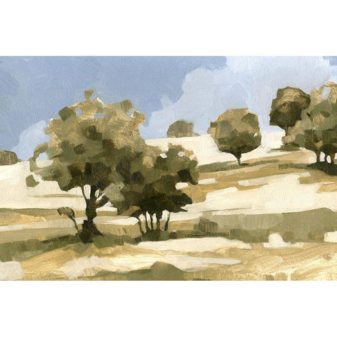 End of Summer II Gold Ornate Wood Framed Art Print with Double Matting by Caroline, Emma