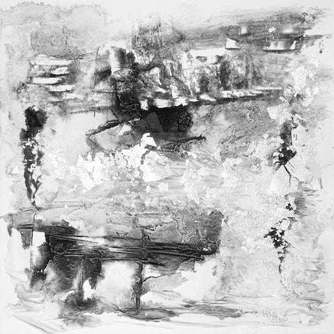 Travertine III Gold Ornate Wood Framed Art Print with Double Matting by Finch, Scherrer