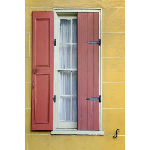 Pastel Windows II Black Modern Wood Framed Art Print by DeNardo, Laura