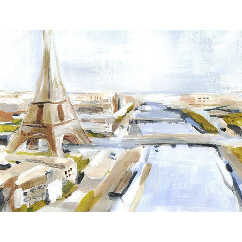 Daylight Paris I Black Modern Wood Framed Art Print by Warren, Annie