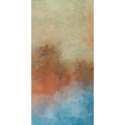 Cooling Warmth I Gold Ornate Wood Framed Art Print with Double Matting by Saunders, Alonzo