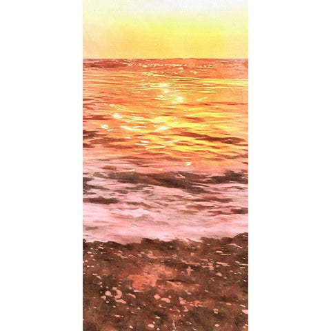 Days End I Black Modern Wood Framed Art Print by Saunders, Alonzo