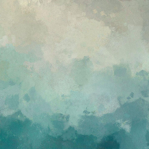 Summers Calm II Black Modern Wood Framed Art Print by Saunders, Alonzo