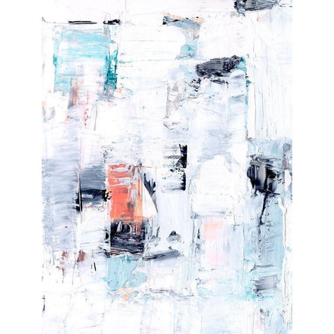 Urban Reflection I Black Modern Wood Framed Art Print with Double Matting by Harper, Ethan