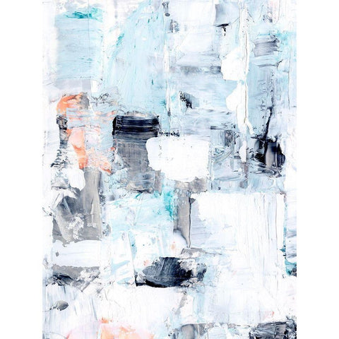 Urban Reflection II Black Modern Wood Framed Art Print with Double Matting by Harper, Ethan