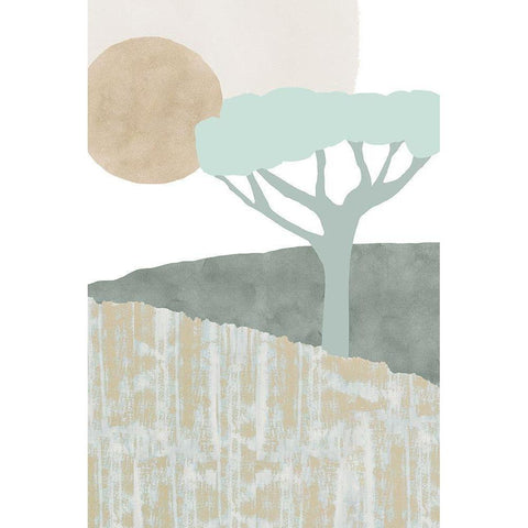 Ennerdale I Black Modern Wood Framed Art Print by Kouta, Flora