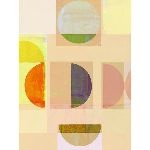 Demi I Black Modern Wood Framed Art Print by Cartissi