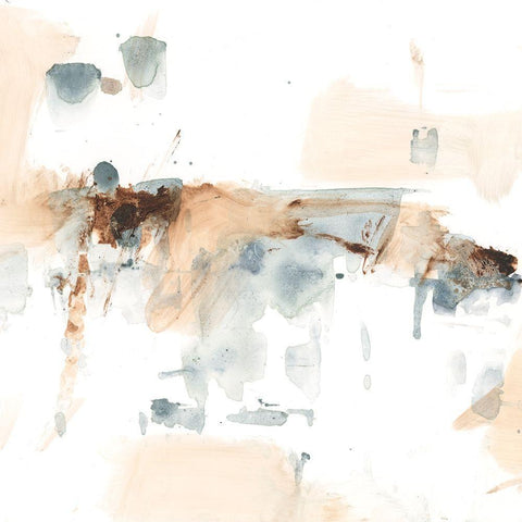 Oxide I White Modern Wood Framed Art Print by Harper, Ethan