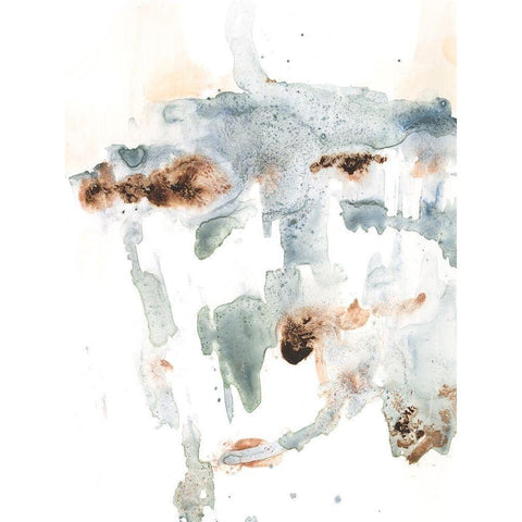 Oxide IV Black Modern Wood Framed Art Print by Harper, Ethan