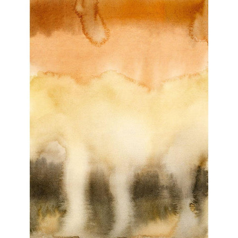 Sunset Windowpane I White Modern Wood Framed Art Print by Popp, Grace