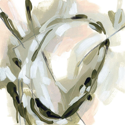 Spring Cycle I Black Modern Wood Framed Art Print by Vess, June Erica