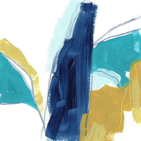 Bottleneck I Black Modern Wood Framed Art Print with Double Matting by Vess, June Erica