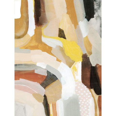 Mud and Daisies II Black Modern Wood Framed Art Print by Popp, Grace