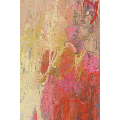 Serry II Black Modern Wood Framed Art Print with Double Matting by Jachimiec, Sue