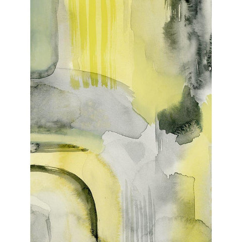 Lemon and Grit I White Modern Wood Framed Art Print by Popp, Grace