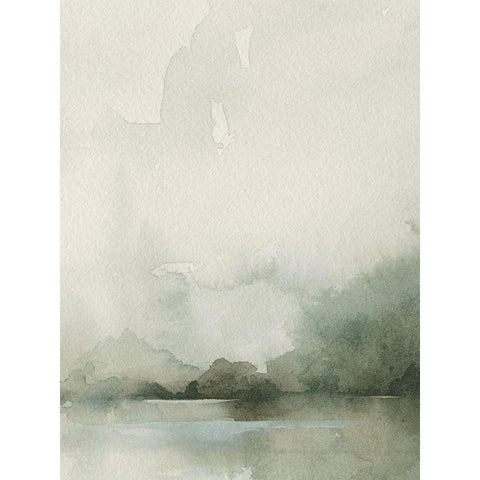 Heavy Fog II Black Modern Wood Framed Art Print by Caroline, Emma