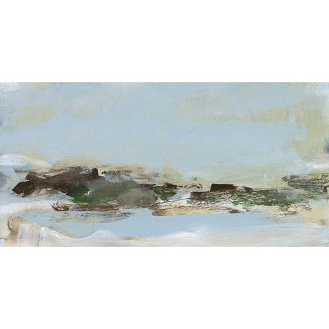 Summer Dream II Gold Ornate Wood Framed Art Print with Double Matting by Long, Christina