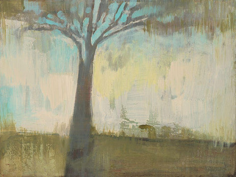 The Tallest Tree I Black Ornate Wood Framed Art Print with Double Matting by Goldberger, Jennifer