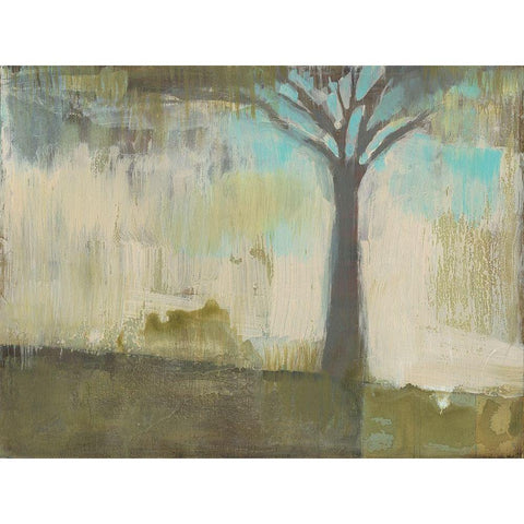 The Tallest Tree II White Modern Wood Framed Art Print by Goldberger, Jennifer