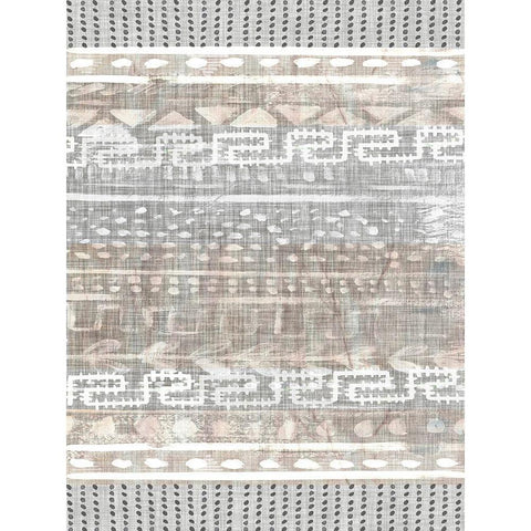 Traders Tapestry I Black Modern Wood Framed Art Print with Double Matting by Parker, Jennifer Paxton