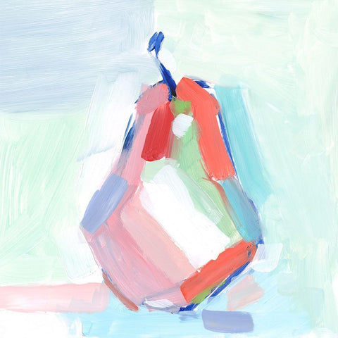 Edible Art II White Modern Wood Framed Art Print by Harper, Ethan