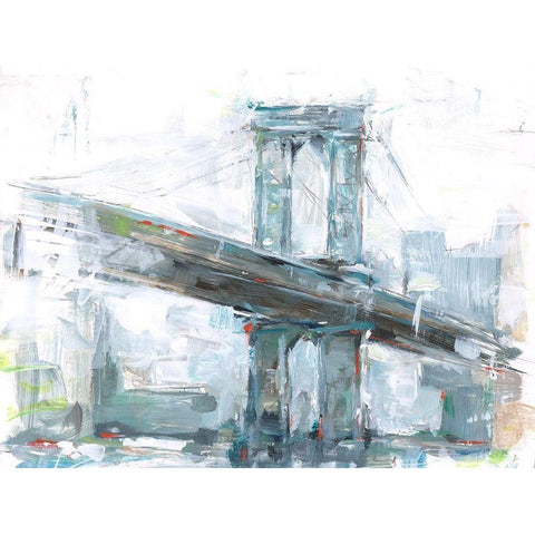 Brilliant City Study IV White Modern Wood Framed Art Print by Harper, Ethan