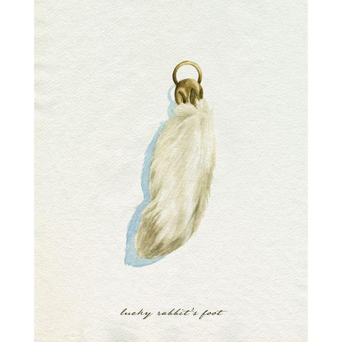 Lucky Charm III Black Modern Wood Framed Art Print by Popp, Grace