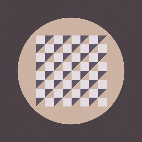 Game Boards III White Modern Wood Framed Art Print by Green, Jacob