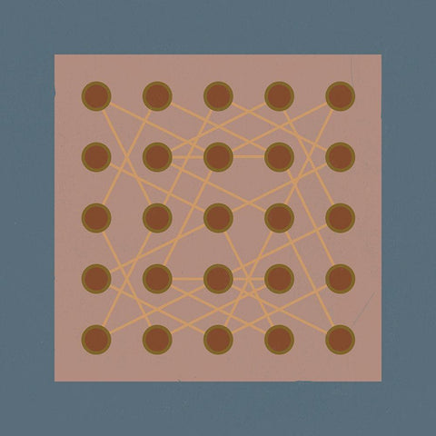 Game Boards VIII Black Modern Wood Framed Art Print by Green, Jacob