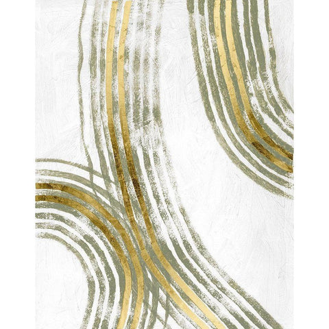 Outgoing IV Black Modern Wood Framed Art Print with Double Matting by Lam, Vanna