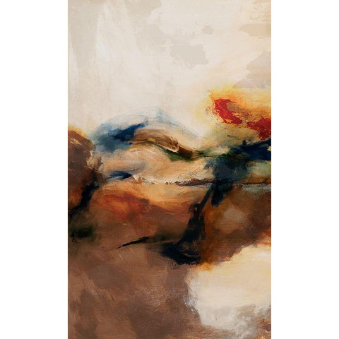 Merge II Gold Ornate Wood Framed Art Print with Double Matting by Jasper, Sisa