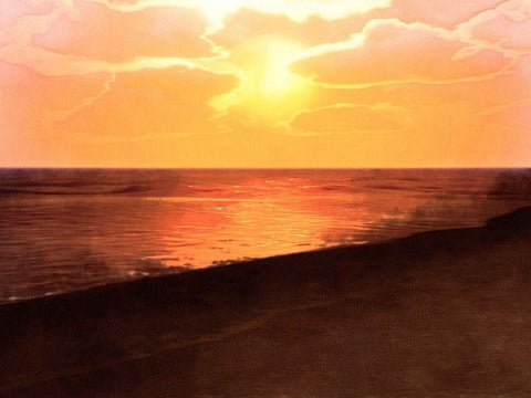 Sunset Dreams IV Black Ornate Wood Framed Art Print with Double Matting by Saunders, Alonzo