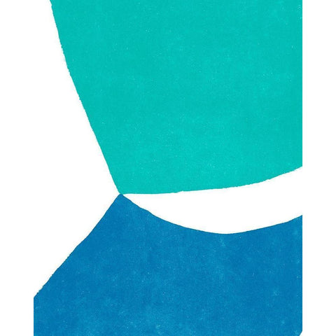 Color Cuts I Black Modern Wood Framed Art Print by Vess, June Erica