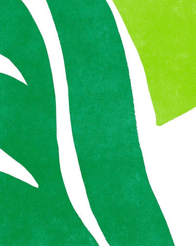 Color Cuts II Black Ornate Wood Framed Art Print with Double Matting by Vess, June Erica