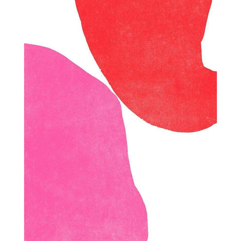 Color Cuts VI Black Modern Wood Framed Art Print by Vess, June Erica