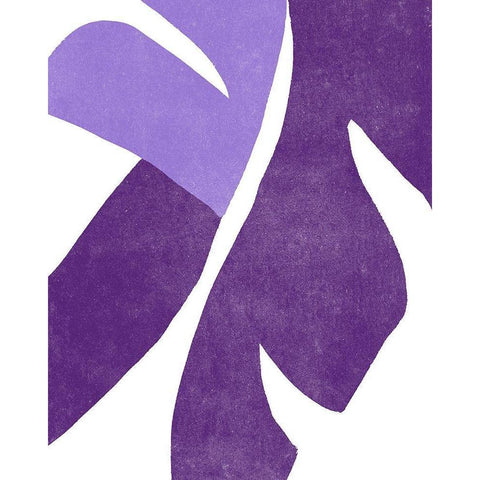 Color Cuts VIII White Modern Wood Framed Art Print by Vess, June Erica