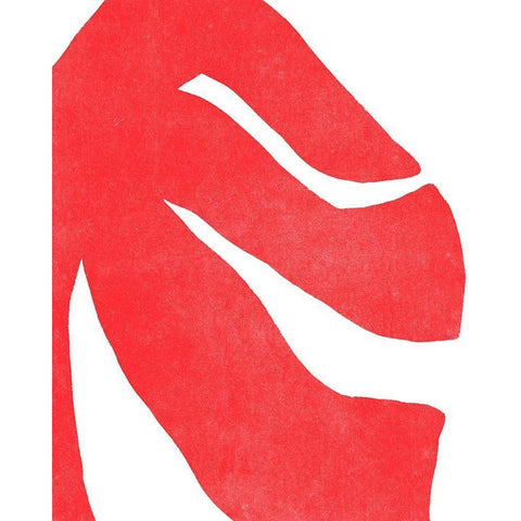 Color Cuts IX Black Modern Wood Framed Art Print with Double Matting by Vess, June Erica