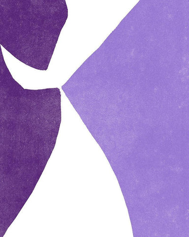 Color Cuts XIII Black Ornate Wood Framed Art Print with Double Matting by Vess, June Erica