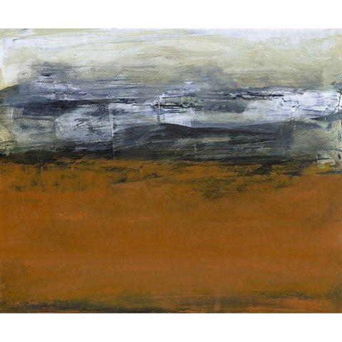 Space to Wander III White Modern Wood Framed Art Print by Gordon, Sharon