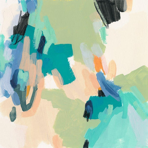 Soft Serve III Gold Ornate Wood Framed Art Print with Double Matting by Vess, June Erica