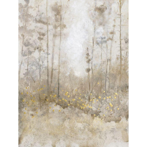 Thicket of Trees IV Gold Ornate Wood Framed Art Print with Double Matting by OToole, Tim