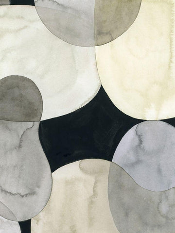 Universal Sound I Black Ornate Wood Framed Art Print with Double Matting by Popp, Grace