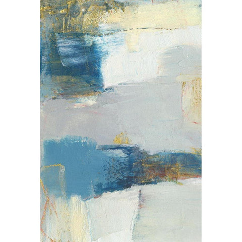 Frazil I Black Modern Wood Framed Art Print by Jachimiec, Sue
