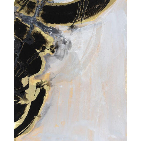 Port of Call II Black Modern Wood Framed Art Print by Combs, Joyce