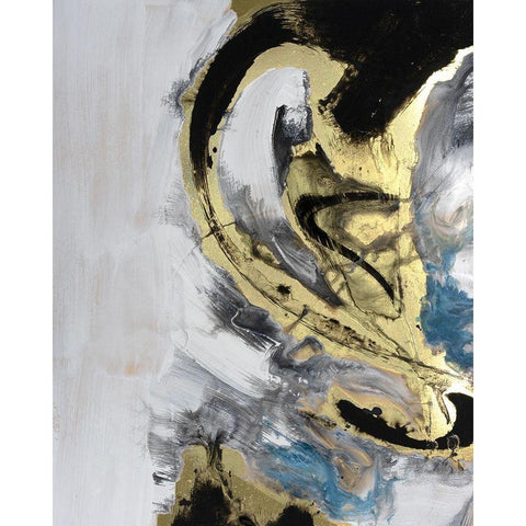 Port of Call III Black Modern Wood Framed Art Print with Double Matting by Combs, Joyce
