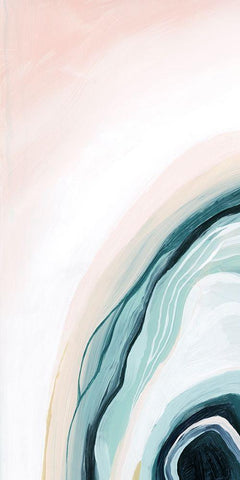 Half Shell I Black Ornate Wood Framed Art Print with Double Matting by Popp, Grace