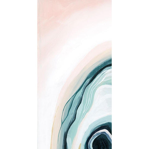 Half Shell I Black Modern Wood Framed Art Print by Popp, Grace