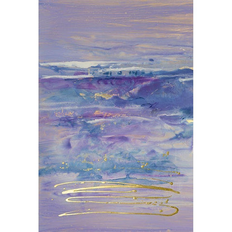 Canyon and Hill I White Modern Wood Framed Art Print by Combs, Joyce