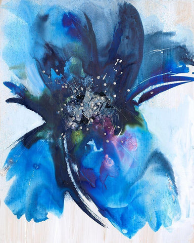 Nature in Costume I White Modern Wood Framed Art Print with Double Matting by Combs, Joyce