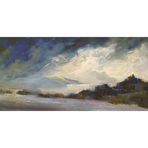 Seaside Sanctuary Gold Ornate Wood Framed Art Print with Double Matting by Finch, Sheila